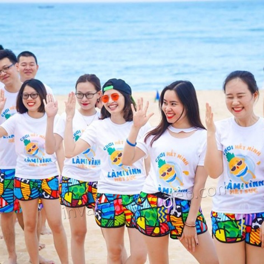 in áo teambuilding