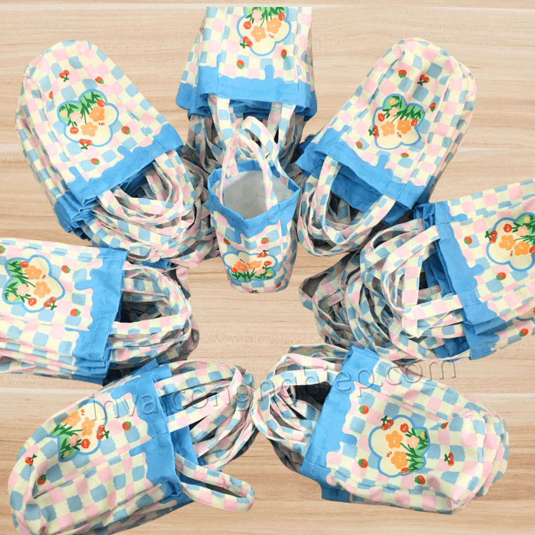 in gia công túi vải canvas