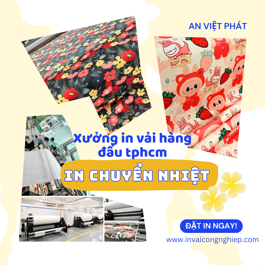 xưởng in vải an việt phát